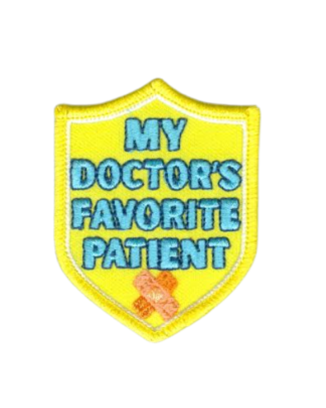 My Doctor’s Favorite Patient – Iron-On Patch (2" x 2.5")