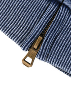 Calling in Sick Snow Wash Oversized Zip-Up Hoodie